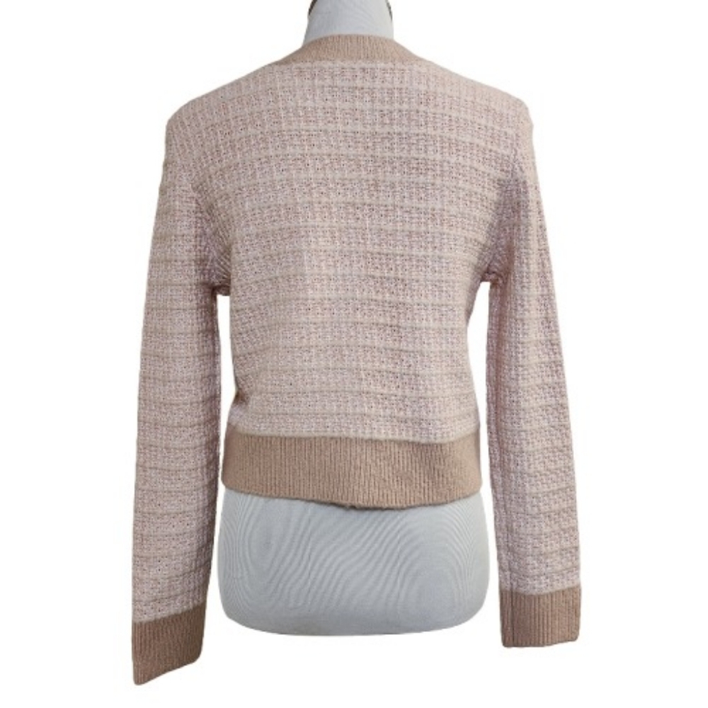 🆕️⬇️Laundry by Shelli Segal Bouclé Button Front Cardigan - Picture 8 of 10